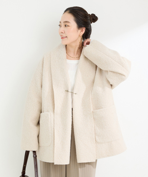 ブークレージャージ着流しコート（その他アウター）｜B.C STOCK（ベー