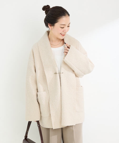 B.C STOCK ブークレージャージ着流しコート ブークレージャージ着流しコート（その他アウター）｜B.C STOCK（ベー