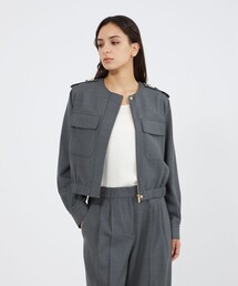 Epoche ノーカラージャケット Epoche ノーカラージャケット