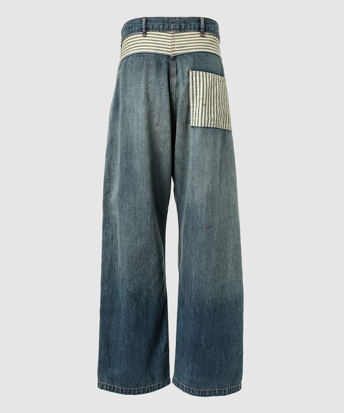 BOW WOW(バウワウ)の「LAPD PRISONER DENIM PANTS AGED(デニムパンツ・メンズ・インディゴブルー・X-LARGE/LARGE)」の3枚目の写真
