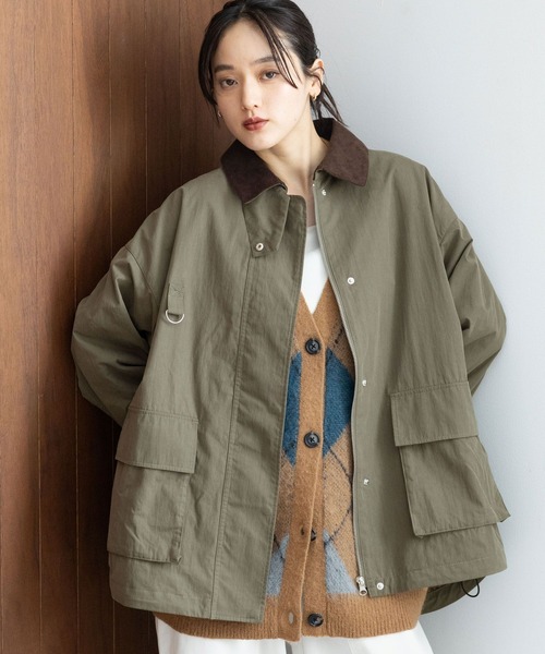 RAGEBLUE(レイジブルー)の「2WAY/ハンティングジャケット(ブルゾン・レディース・ブラック系その他/ブラック/ピンク/グリーン・FREE)」の22枚目の写真