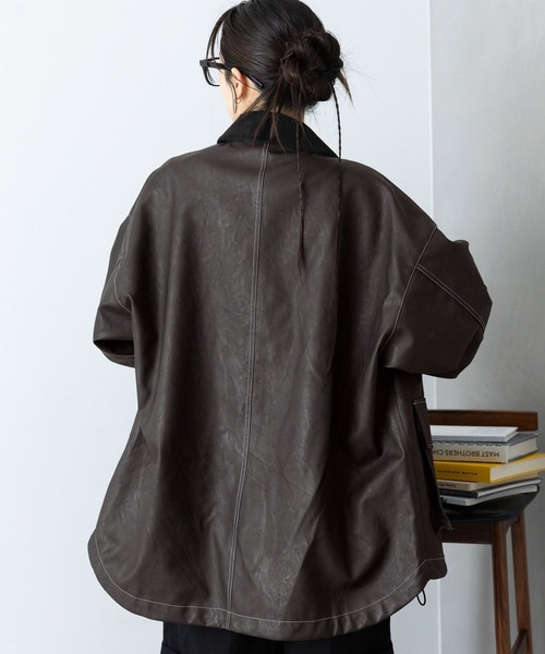 RAGEBLUE(レイジブルー)の「2WAY/ハンティングジャケット(ブルゾン・レディース・ブラック系その他/ブラック/ピンク/グリーン・FREE)」の20枚目の写真