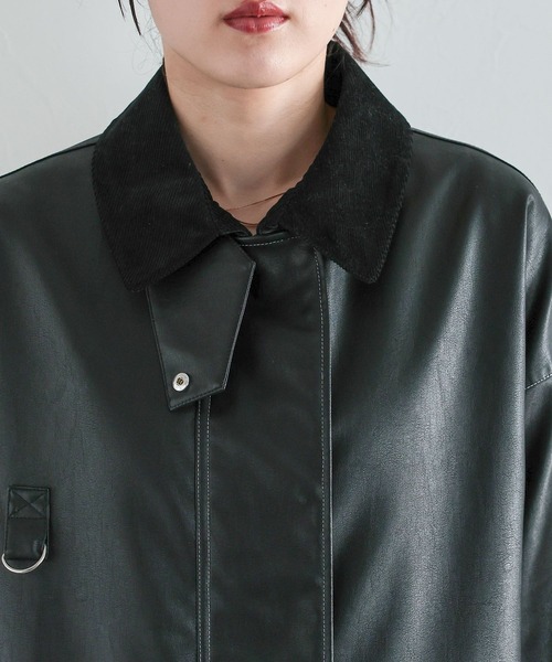 RAGEBLUE(レイジブルー)の「2WAY/ハンティングジャケット(ブルゾン・レディース・ブラック系その他/ブラック/ピンク/グリーン・FREE)」の17枚目の写真