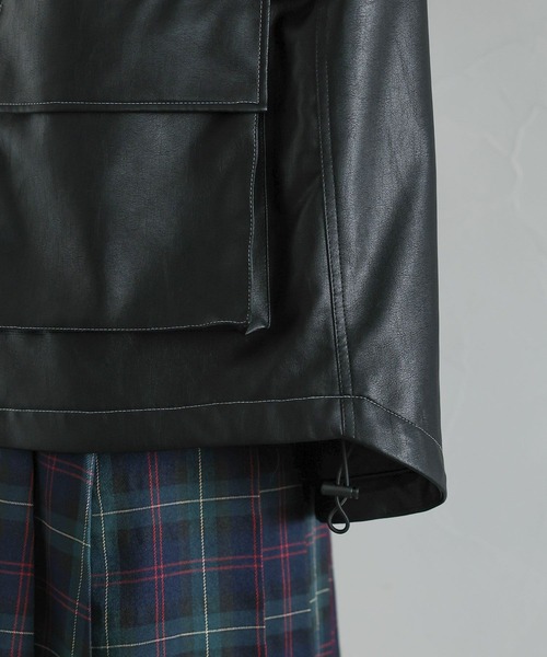 RAGEBLUE(レイジブルー)の「2WAY/ハンティングジャケット(ブルゾン・レディース・ブラック系その他/ブラック/ピンク/グリーン・FREE)」の15枚目の写真