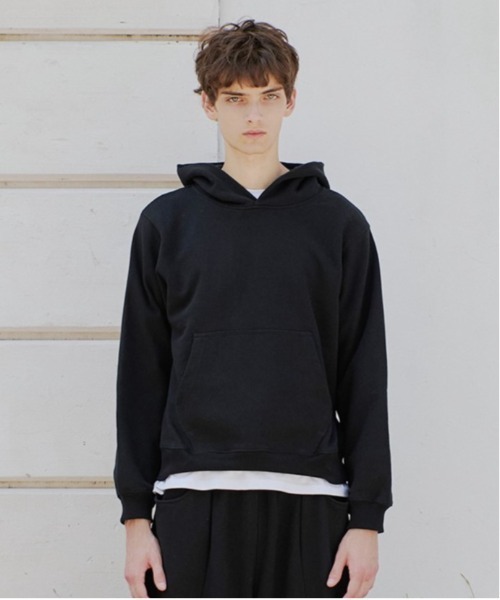 heavyweight cropped pull hoodie/ヘビーウェイトクロップドプル