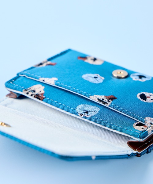 PUPPET SUNSUN / パペットスンスン 】 ジャガードカードケース WNI
