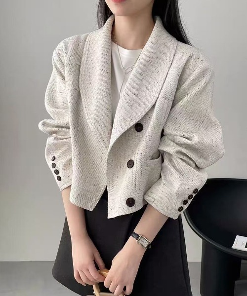 エムズグレイシー 長袖カットソー ホワイト 38