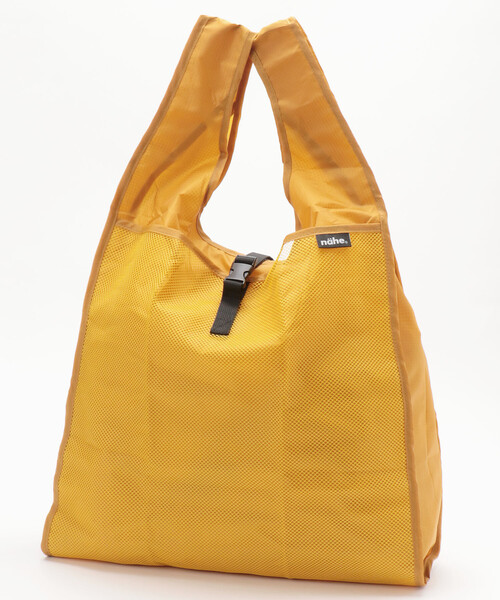 Nahe(ネーエ)の「nahe/ネーエ SHOPPER エコバッグ(エコバッグ/サブバッグ・メンズ・イエロー/レッド/グリーン/ブラック/ブルー・ONE SIZE)」の4枚目の写真