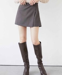 Luan（ルアン）の「【Luan】CHECK MINI SKORT/チェックミニスコート（スカート）」