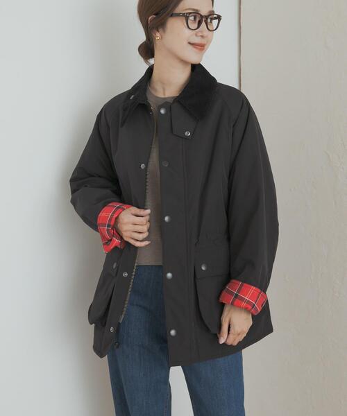 Barbour(バブアー)の「『別注』Barbour OS BEDALE PADDED(その他アウター・レディース・ブラック/グレー・ONE)」の19枚目の写真