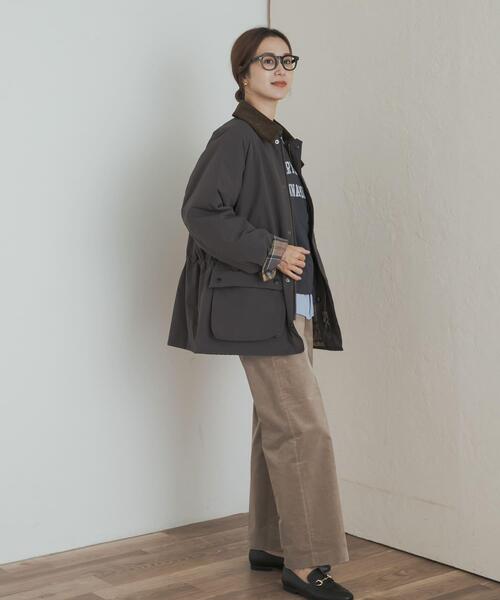 Barbour(バブアー)の「『別注』Barbour OS BEDALE PADDED(その他アウター・レディース・ブラック/グレー・ONE)」の6枚目の写真