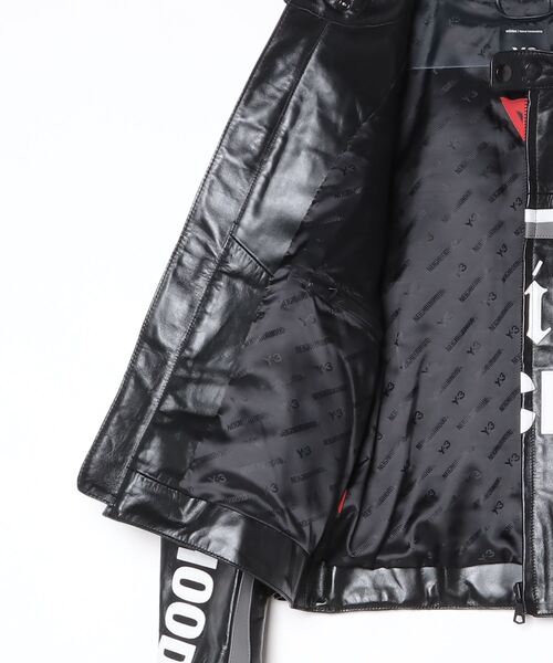 Y-3 NBHD LEATHER RACER JACKET（ブルゾン）｜Y-3（ワイスリー）の