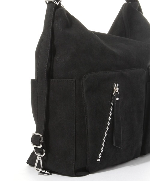 LEPSIM(レプシィム)の「3WAYリュックショルダー 595114(ショルダーバッグ・レディース・ブラック/ブラウン/グレイッシュベージュ/ブラック系その他/チャコールグレー・ONE SIZE)」の19枚目の写真