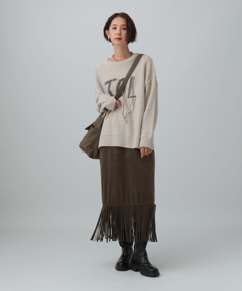 LEPSIM(レプシィム)の「3WAYリュックショルダー 595114(ショルダーバッグ・レディース・ブラック/ブラウン/グレイッシュベージュ/ブラック系その他/チャコールグレー・ONE SIZE)」の13枚目の写真