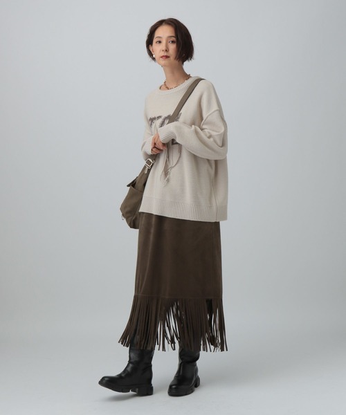 LEPSIM(レプシィム)の「3WAYリュックショルダー 595114(ショルダーバッグ・レディース・ブラック/ブラウン/グレイッシュベージュ/ブラック系その他/チャコールグレー・ONE SIZE)」の14枚目の写真