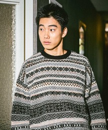 niko and... | フェアアイルニットプルオーバー(ニット/セーター)