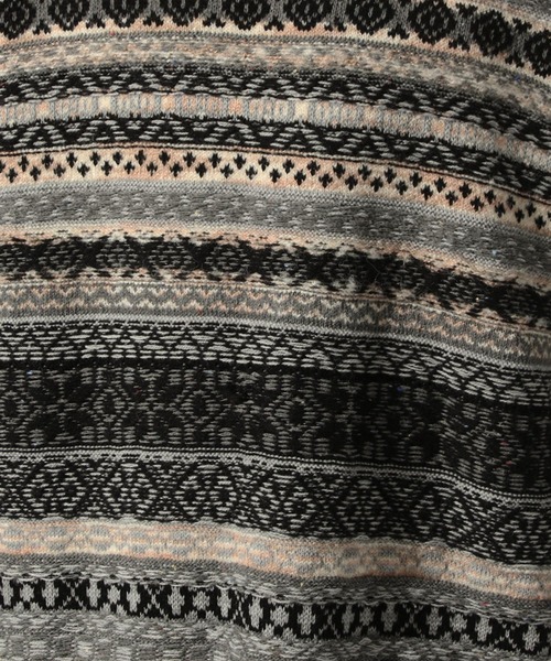 niko and...（ニコアンド）の「フェアアイルニットプルオーバー（ニット/セーター・メンズ・ブルー/チャコール/アイボリー/ブラック・MEDIUM/LARGE）」の15枚目の写真