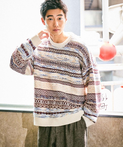 セール】フェアアイルニットプルオーバー（ニット/セーター）｜niko