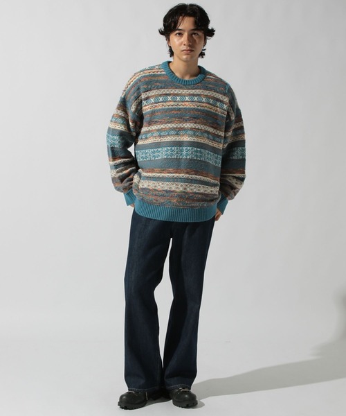 フェアアイルニットプルオーバー（ニット/セーター）｜niko and