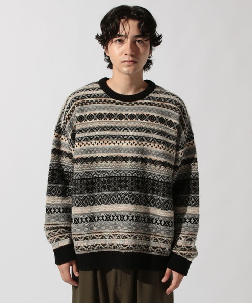 フェアアイルニットプルオーバー（ニット/セーター）｜niko and