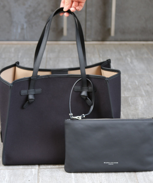 GIANNI CHIARINI(ジャンニ キアリーニ)の「【GIANNI CHIARINI/ジャンニ キアリーニ】MARCELLA M マルチェッラトートバッグ(トートバッグ・レディース・ブラック・フリー)」の15枚目の写真