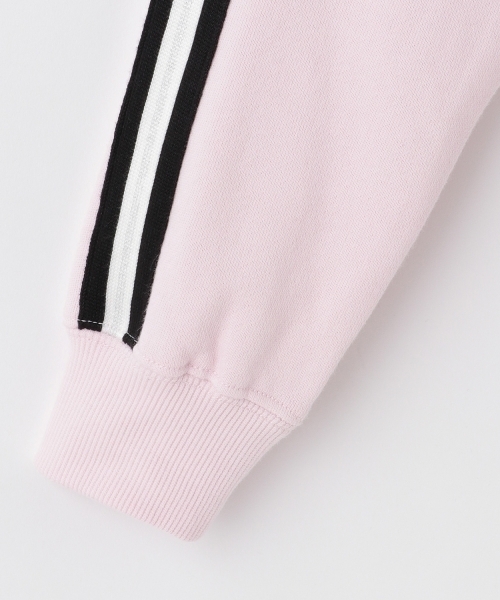 X-girl Stages（エックスガールステージス）の「肩ラインロゴプリントパーカー（パーカー・キッズ・ブラック/ピンク/カラフル・140cm/90cm/100cm/130cm/120cm/110cm）」の7枚目の写真