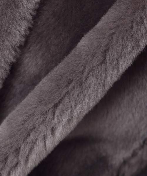 IENA（イエナ）の「ムートン ショートコート（ムートンコート・レディース・グレー・FREE）」の16枚目の写真