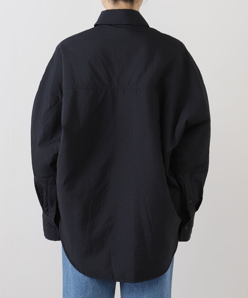 christian wijnants(クリスチャンワイナンツ)の「CHRISTIAN WIJNANTS/クリスチャンワイナンツ PADDED NYLON SHIRT(その他アウター・レディース・カーキ/ネイビー・FREE)」の7枚目の写真