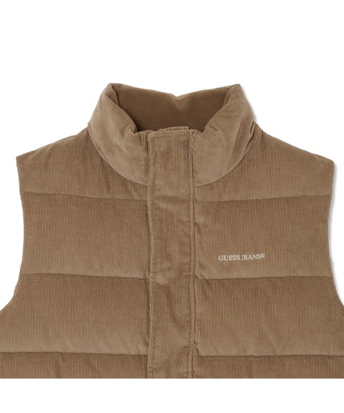 GUESS JEANS（ゲスジーンズ）の「GUESS JEANS Regular Vest  中綿 ベスト（その他アウター・メンズ・ライトブラウン・MEDIUM/SMALL/LARGE/X-LARGE）」の8枚目の写真