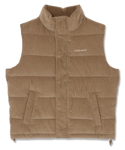 GUESS JEANS（ゲスジーンズ）の「GUESS JEANS Regular Vest  中綿 ベスト（その他アウター・メンズ・ライトブラウン・MEDIUM/SMALL/LARGE/X-LARGE）」の13枚目の写真