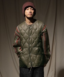 TAION（タイオン）の「【TAION(タイオン)】別注MILITARY LIGHT SHELL DOWN VEST（その他アウター）」