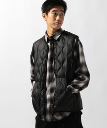 TAION（タイオン）の「【TAION(タイオン)】別注MILITARY LIGHT SHELL DOWN VEST（その他アウター）」