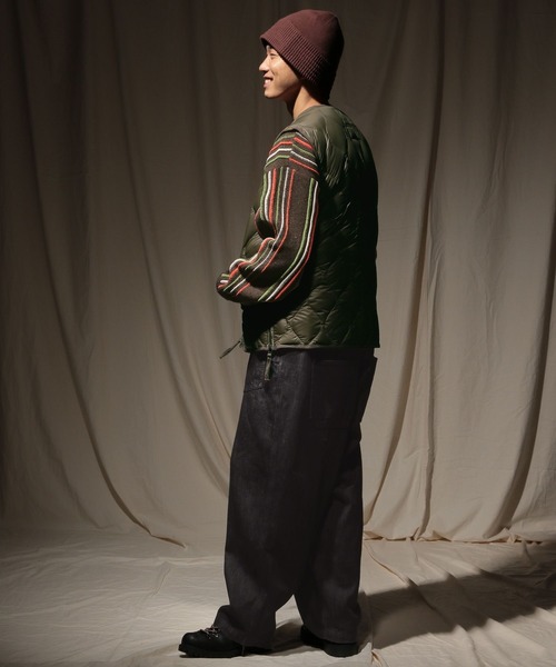 TAION(タイオン)の「【TAION(タイオン)】別注MILITARY LIGHT SHELL DOWN VEST(その他アウター・メンズ・グリーン/ブラック/オリーブ・LARGE/MEDIUM)」の21枚目の写真