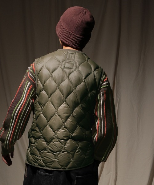 TAION(タイオン)】別注MILITARY LIGHT SHELL DOWN VEST（その他