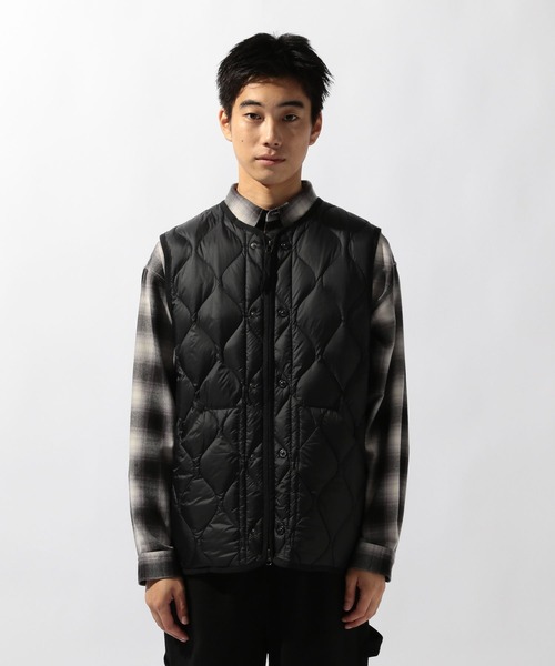 TAION　MILITARY LIGHT SHELL DOWN VEST　ベスト TAION(タイオン)】別注MILITARY LIGHT SHELL DOWN VEST（その他