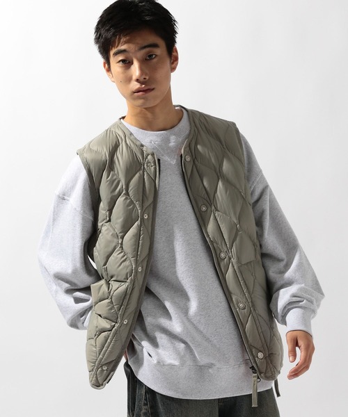 TAION(タイオン)の「【TAION(タイオン)】別注MILITARY LIGHT SHELL DOWN VEST(その他アウター・メンズ・グリーン/ブラック/オリーブ・LARGE/MEDIUM)」の18枚目の写真