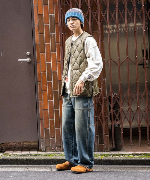 TAION(タイオン)の「【TAION(タイオン)】別注MILITARY LIGHT SHELL DOWN VEST(その他アウター・メンズ・グリーン/ブラック/オリーブ・LARGE/MEDIUM)」の13枚目の写真