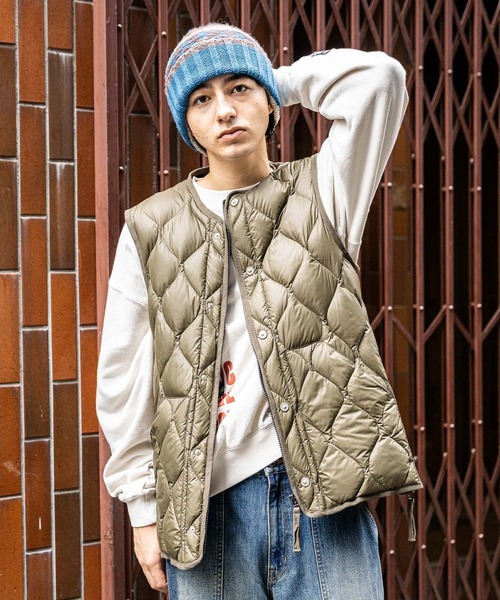TAION(タイオン)】別注MILITARY LIGHT SHELL DOWN VEST（その他