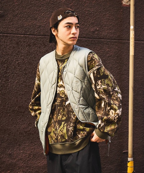 TAION(タイオン)の「【TAION(タイオン)】別注MILITARY LIGHT SHELL DOWN VEST(その他アウター・メンズ・グリーン/ブラック/オリーブ・LARGE/MEDIUM)」の11枚目の写真