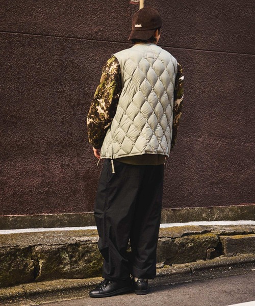 TAION(タイオン)】別注MILITARY LIGHT SHELL DOWN VEST（その他
