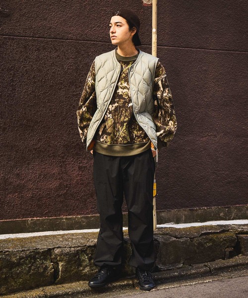 TAION(タイオン)の「【TAION(タイオン)】別注MILITARY LIGHT SHELL DOWN VEST(その他アウター・メンズ・グリーン/ブラック/オリーブ・LARGE/MEDIUM)」の8枚目の写真