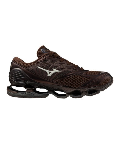 MIZUNO(ミズノ )の「MIZUNO WAVE PROPHECY LS(ミズノ ウエーブプロフェシー LS)(スニーカー・メンズ・ネイビー系/ブラウン系・23cm/23.5cm/24cm/24.5cm/25cm/25.5cm/26cm/26.5cm/27cm/27.5cm/28cm/28.5cm/29cm/30cm)」の5枚目の写真