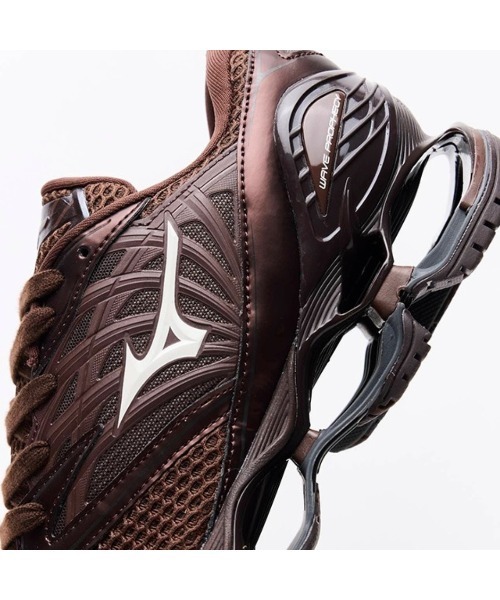 MIZUNO(ミズノ )の「MIZUNO WAVE PROPHECY LS(ミズノ ウエーブプロフェシー LS)(スニーカー・メンズ・ネイビー系/ブラウン系・23cm/23.5cm/24cm/24.5cm/25cm/25.5cm/26cm/26.5cm/27cm/27.5cm/28cm/28.5cm/29cm/30cm)」の9枚目の写真