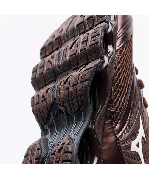 MIZUNO(ミズノ )の「MIZUNO WAVE PROPHECY LS(ミズノ ウエーブプロフェシー LS)(スニーカー・メンズ・ネイビー系/ブラウン系・23cm/23.5cm/24cm/24.5cm/25cm/25.5cm/26cm/26.5cm/27cm/27.5cm/28cm/28.5cm/29cm/30cm)」の10枚目の写真