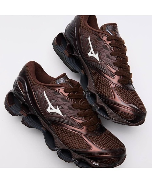 MIZUNO(ミズノ )の「MIZUNO WAVE PROPHECY LS(ミズノ ウエーブプロフェシー LS)(スニーカー・メンズ・ネイビー系/ブラウン系・23cm/23.5cm/24cm/24.5cm/25cm/25.5cm/26cm/26.5cm/27cm/27.5cm/28cm/28.5cm/29cm/30cm)」の15枚目の写真