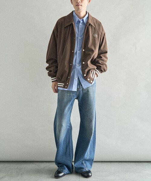 CRAFT STANDARD BOUTIQUE(クラフトスタンダードブティック)の「カーブフレアデニムパンツ(デニムパンツ・メンズ・インディゴブルー/ライトインディゴブルー/グレー・S/M/L)」の17枚目の写真