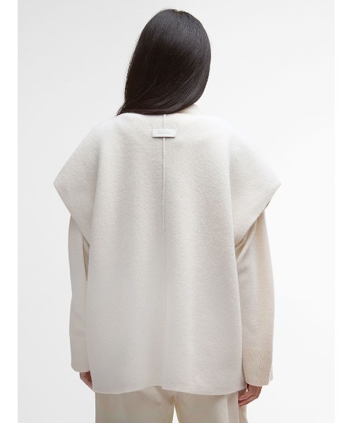 Barbour（バブアー）の「Marthaジップアップ ニットベスト（レディース）（ニット/セーター・レディース・ベージュ/ホワイト・MEDIUM/SMALL）」の5枚目の写真