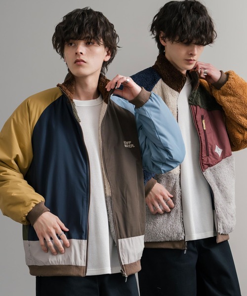 KRIFF MAYER クリフメイヤー 2WAY リバーシブルひっくりスタンドネック