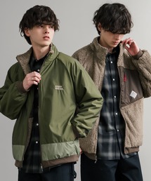 ボア」に該当するメンズのジャケット/アウター（グリーン・カーキ/緑色