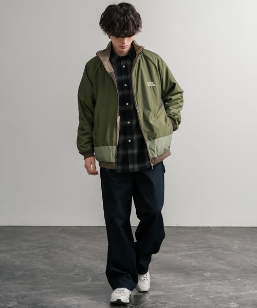 KRIFF MAYER クリフメイヤー 2WAY リバーシブルひっくりスタンドネック